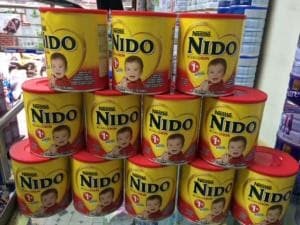 Red Cap Nestle Nido Milk from Holland